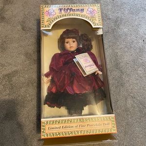 Tiffany Collection Porcelain Doll 1998